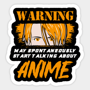 Anime Lovers Gifts I manga fandom Japanese Sticker